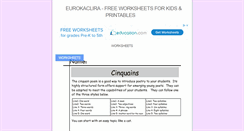 Desktop Screenshot of eurokaclira.com